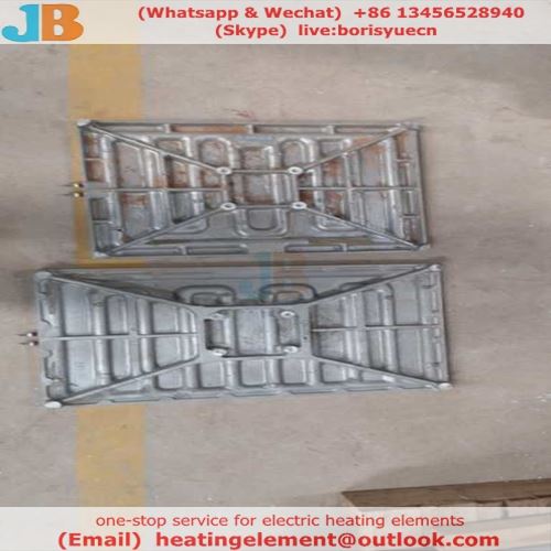 صفحه گرمایش آلومینیومی 200 عدد برای مشتری اسپانیا آماده است