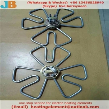 عنصر گرمایش الکتریکی برای دستگاه بخار برنج، بخاری 2KW 230 ولت، آبگرمکن مدور ت...